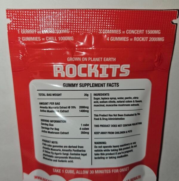 Rockits Amanita Extract Gummies - Image 3